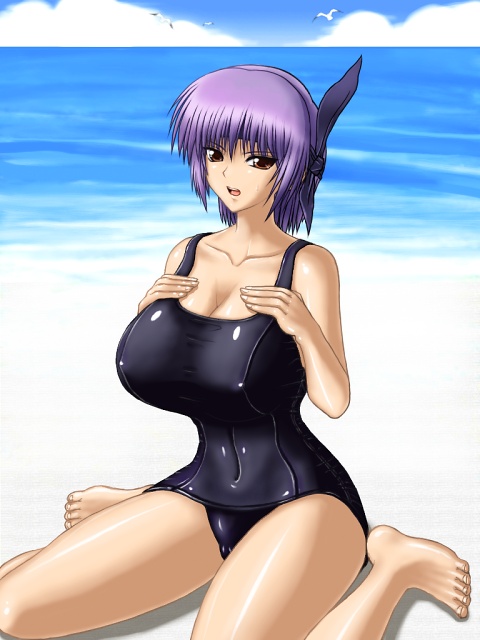 [Studio MCR. (Mucoro)] DOA School Swimsuit Ayane. (Dead or Alive) - Page 1