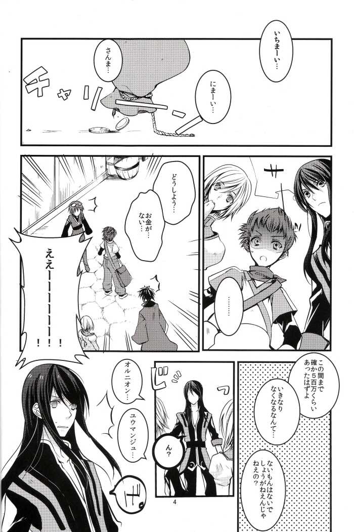 (SUPER19) [OPT (Hoshino Kabi)] INNOCENT GAMBLER (Tales of Vesperia) - Page 3