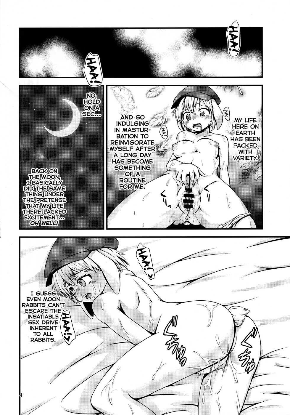 (Touhou Shinrenju) [Hitstales (Hits)] Ringo-chan no Lunatic Onanie (Touhou Project) [English] [BoundaryTL] - Page 3