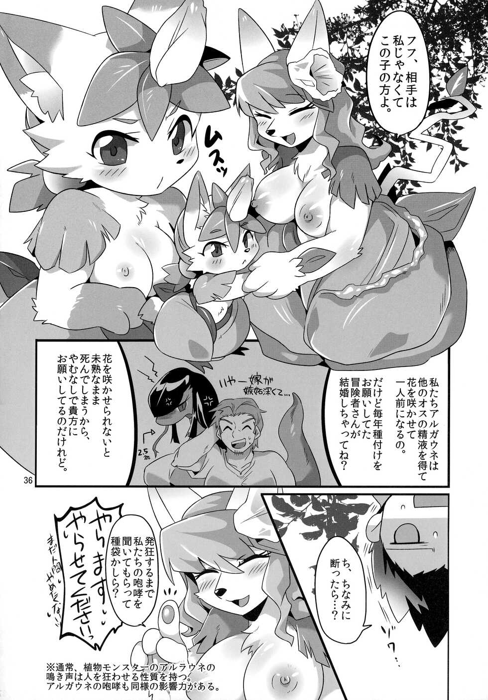 (Kemoket 11) [Mayoineko (Various)] Kemo-mon - Page 34