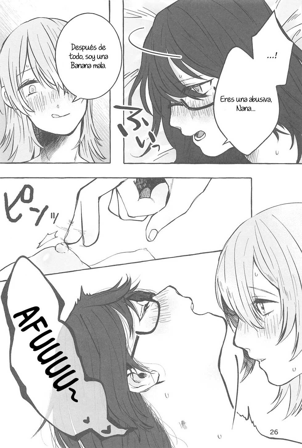 (Girls Love Festival 25) [chabochaboseinikuten (chabo)] manimani (Shoujo Kageki Revue Starlight) [Spanish] [Hotaru Editions] - Page 25