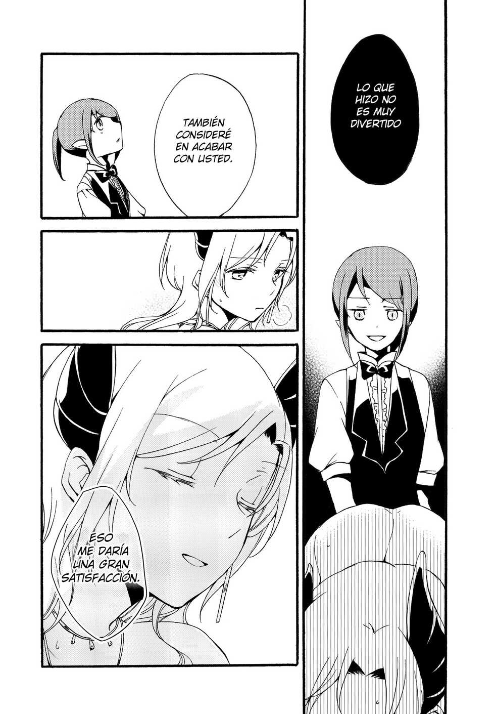 (COMITIA116) [Niratama (Sekihara, Hiroto)] Juusha no Kyuujitsu | Servant x Queen [Spanish] [INSOMNIA] - Page 32
