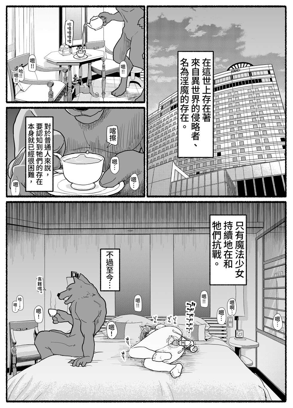 [EsuEsu] Mahou Shoujo VS Inma Seibutsu 17.5 [Chinese] - Page 2