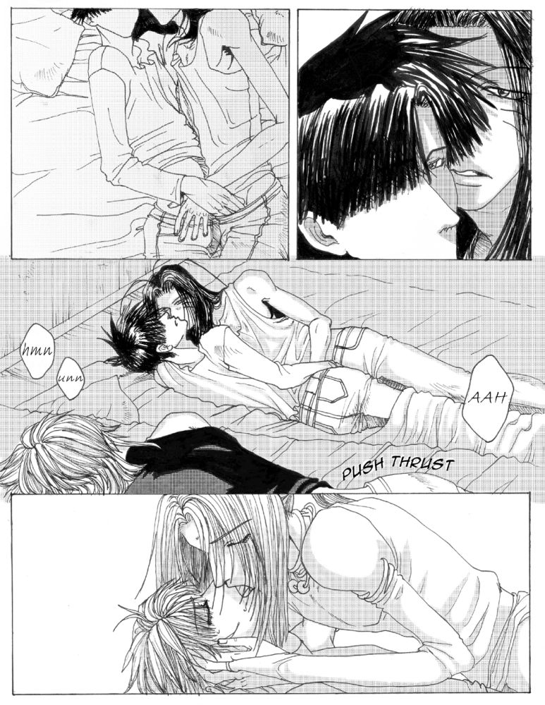 Gensomaden Saiyuki - Voyeur ( hakkai x Gojyo x Sanzo) (E) - Page 13