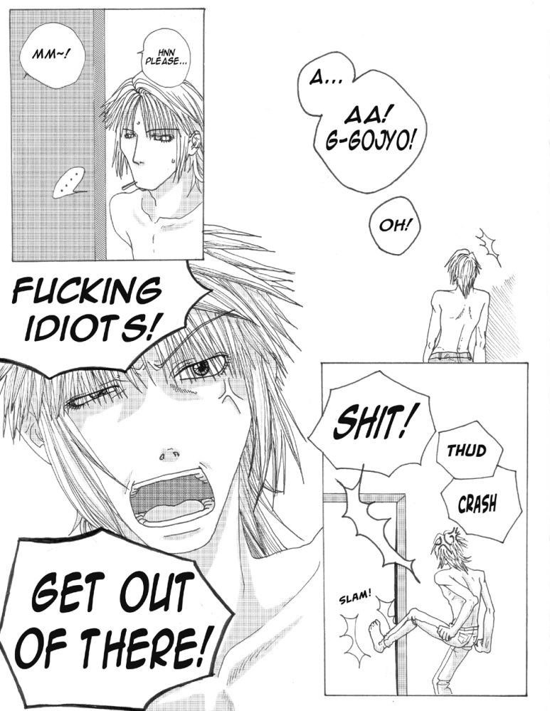 Gensomaden Saiyuki - Voyeur ( hakkai x Gojyo x Sanzo) (E) - Page 22