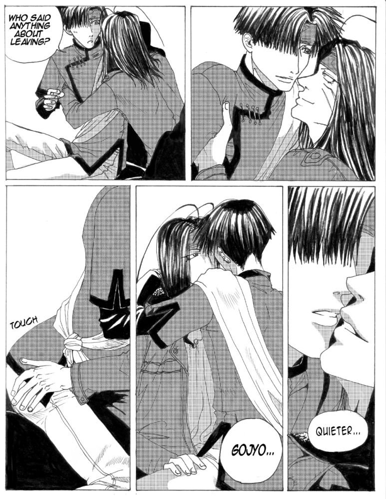 Gensomaden Saiyuki - Voyeur ( hakkai x Gojyo x Sanzo) (E) - Page 30