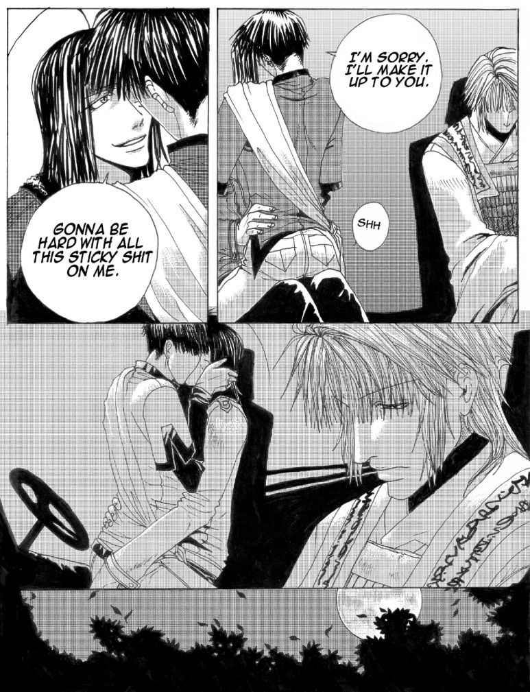 Gensomaden Saiyuki - Voyeur ( hakkai x Gojyo x Sanzo) (E) - Page 35