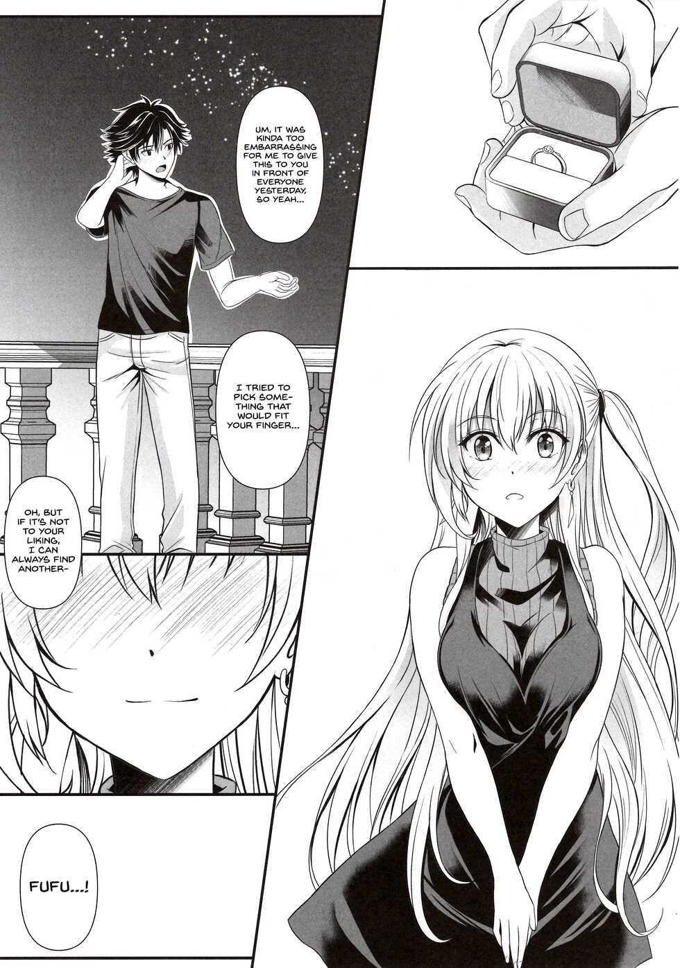 (C99) [The Seventh Sign (Kagura Yuuto)] Yakusoku no Yoru - Happy Vacation Days:2 (The Legend of Heroes: Trails of Cold Steel IV) [English] {Hennojin} - Page 6