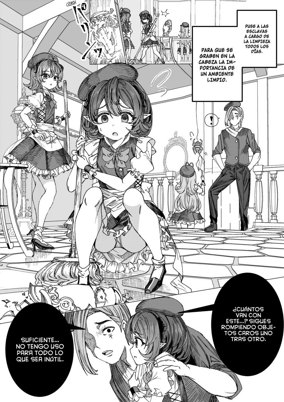 [Alde Hyde] Dorei o Choukyou shite Harem Tsukuru | Entrenando esclavas para hacer un harem 1-7 [Spanish] - Page 15