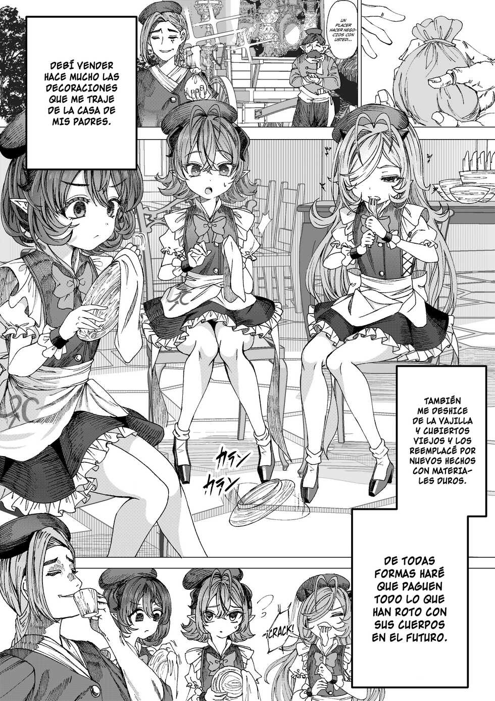 [Alde Hyde] Dorei o Choukyou shite Harem Tsukuru | Entrenando esclavas para hacer un harem 1-7 [Spanish] - Page 16