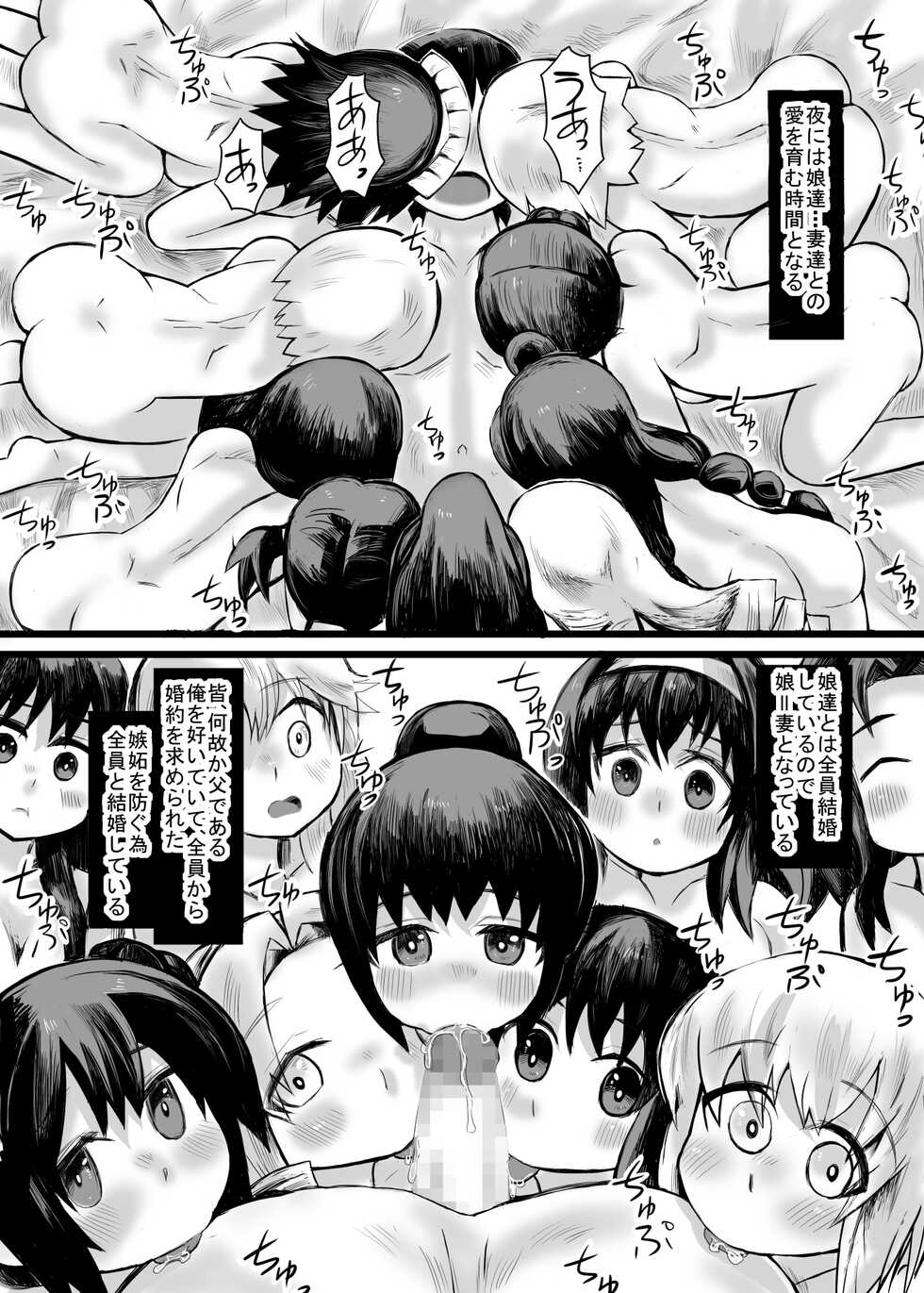 [14cm (Gao)] Imouto to no Aida ni Umareta Musume ya Mago-tachi to Haramase Kotsukuri - Page 7