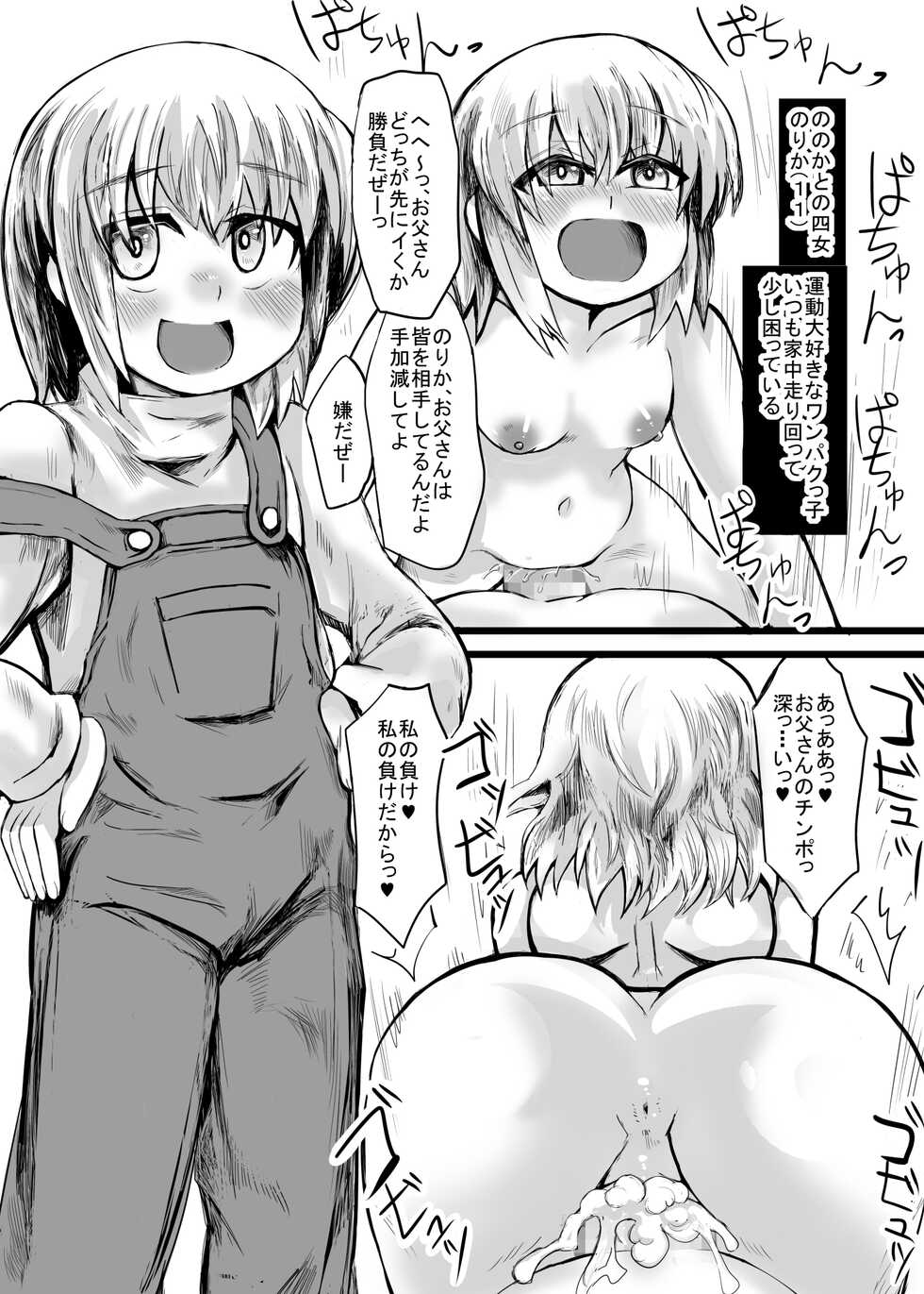 [14cm (Gao)] Imouto to no Aida ni Umareta Musume ya Mago-tachi to Haramase Kotsukuri - Page 28