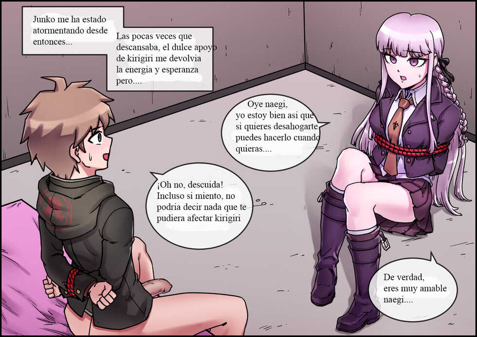 Enoshima Junko Reverse Rape (Danganronpa) [SPANISH] [Uncensored] - Page 7