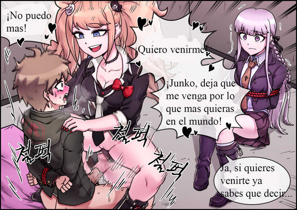 Enoshima Junko Reverse Rape (Danganronpa) [SPANISH] [Uncensored] - Page 11