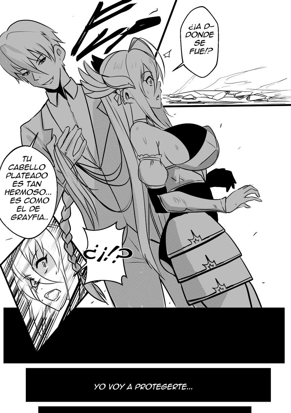 [Merkonig] B-Trayal 31 Rossweisse (Highschool DxD) [Spanish] - Page 3