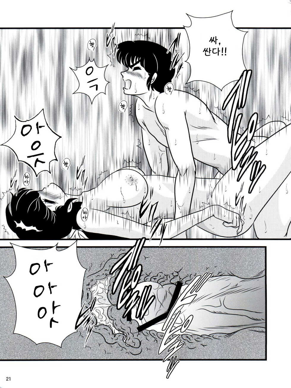 (C84) [Kaigetsudou (Jigoku Sensei Hirobe~)] Fairy 17 (Maison Ikkoku) [Korean] - Page 21