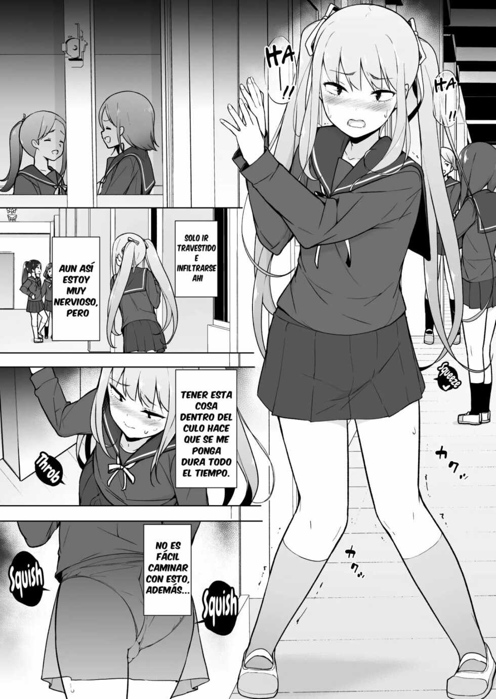 [Yuruyakatou] Namaiki Yankee ga Josou o Shitara [Spanish] - Page 33