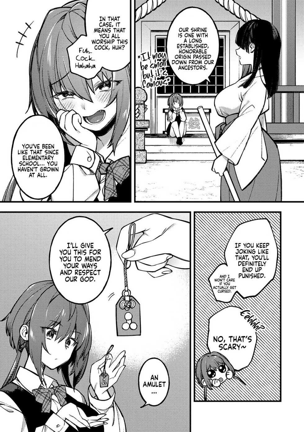 [Shindou] Sawaranu Mara ni Tatari Nashi | The Penis You Do not Approach Will not Curse You​ (COMIC Gucho Vol. 9) [English] [Coffedrug] - Page 4