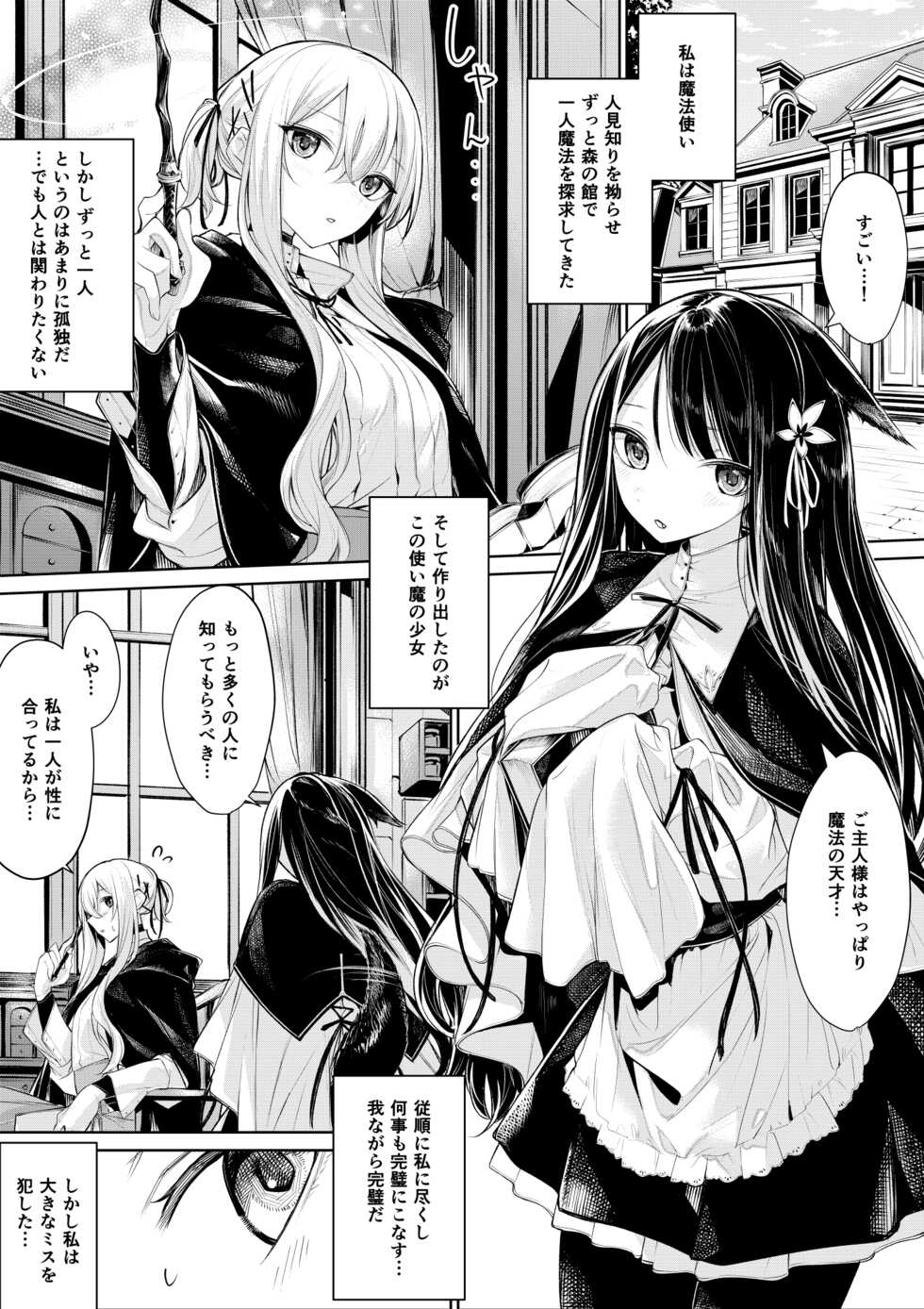 [Zanka] Tsukaima Maid-san ni Katenai Hitomishiri na Mahoutsukai-san - Page 1