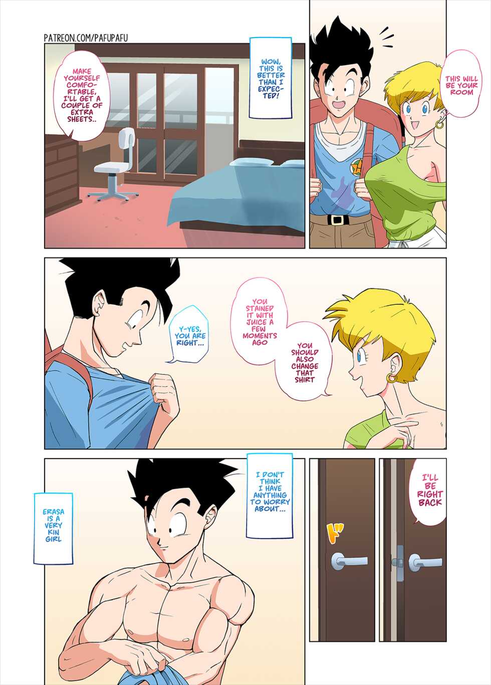 [PafuPafu] Gohan vs Erasa! (Dragon Ball Z)[English][ongoing] - Page 8