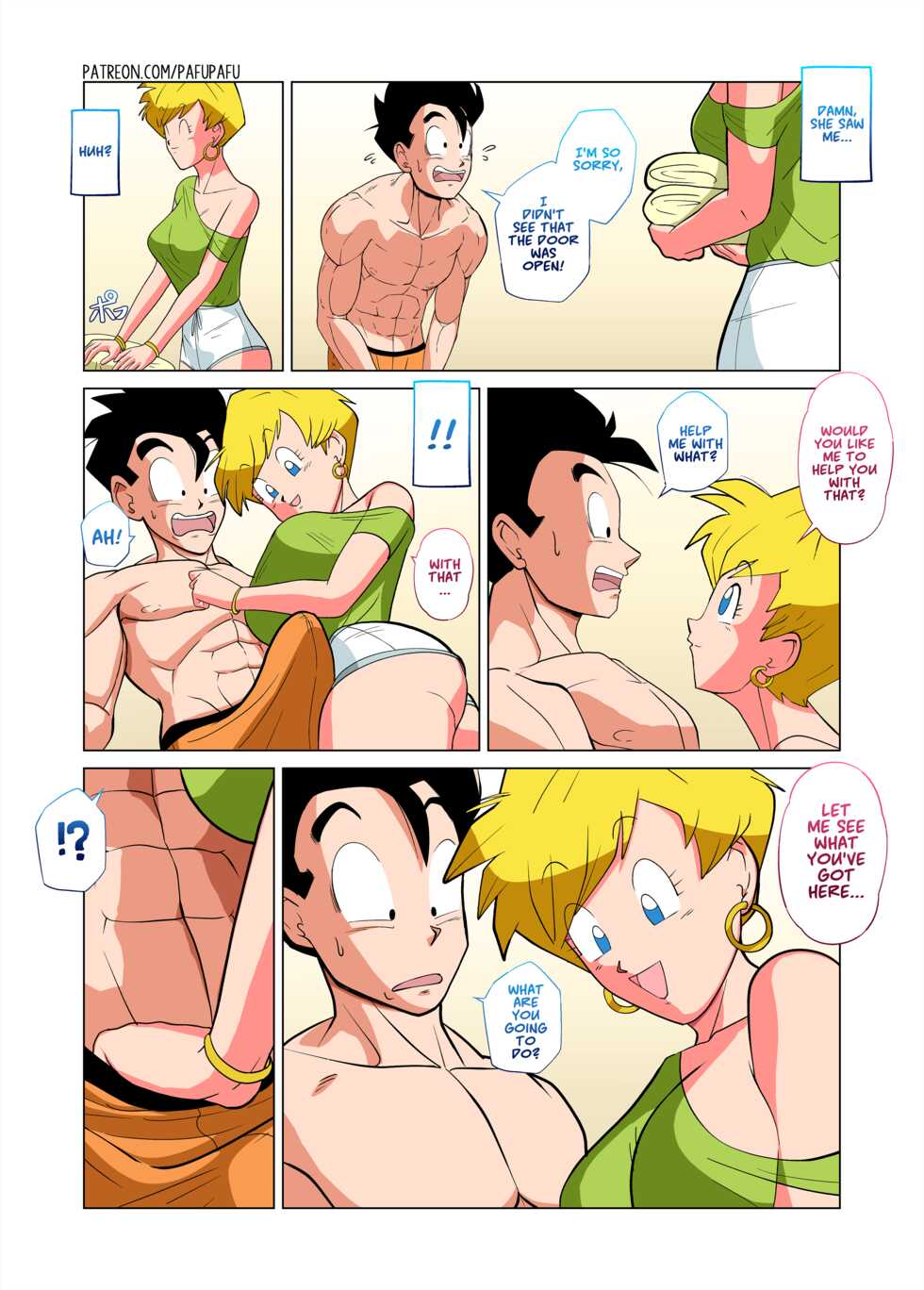 [PafuPafu] Gohan vs Erasa! (Dragon Ball Z)[English][ongoing] - Page 10