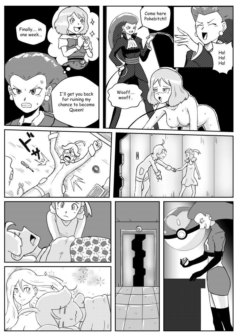 Abuse Serena caught in her own poketrap- Pokemon | pocket monsters hentai Cheating Wife - Page 2