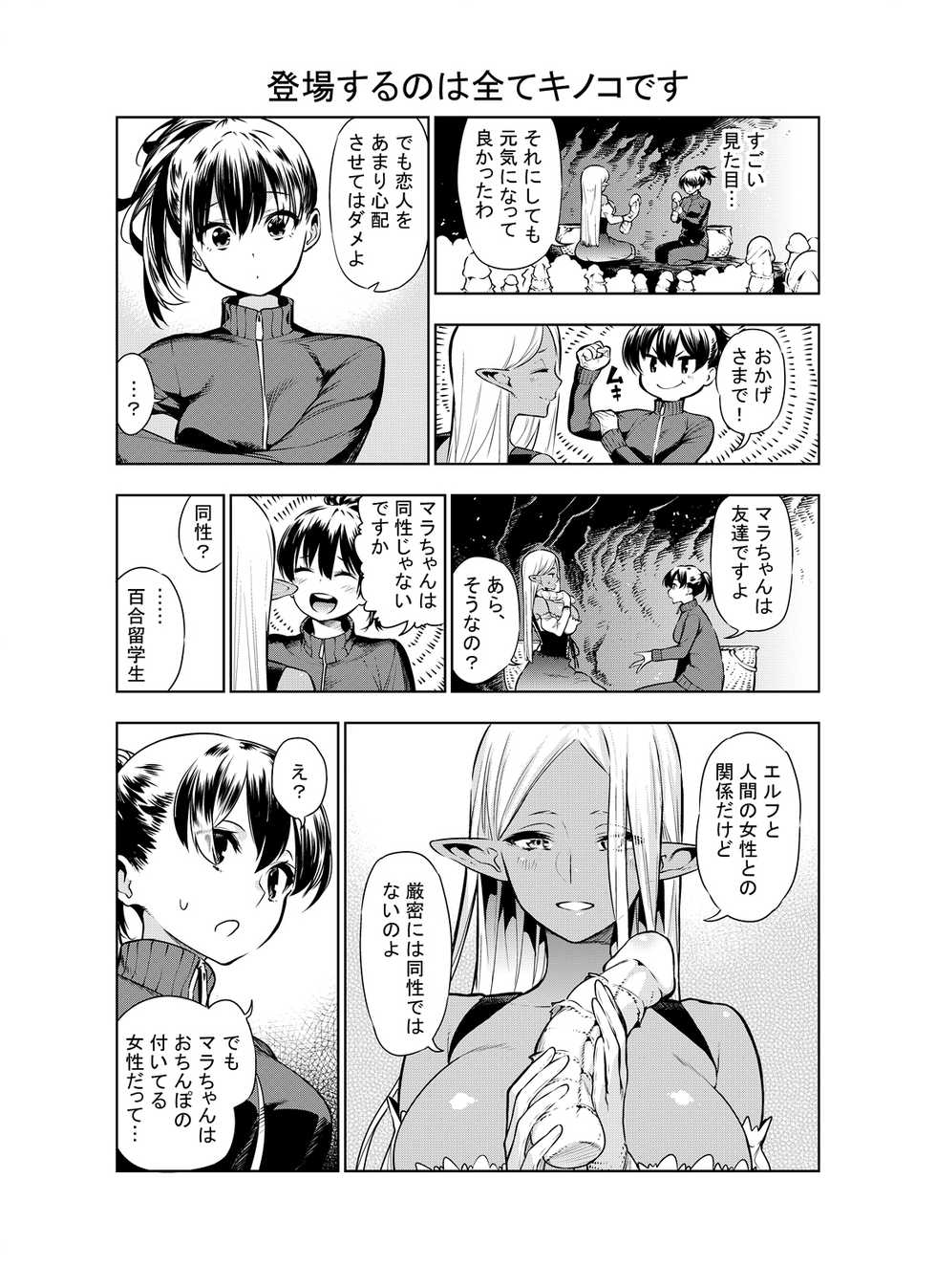 [Kawakami Masaki] Futanari no Elf - Page 26