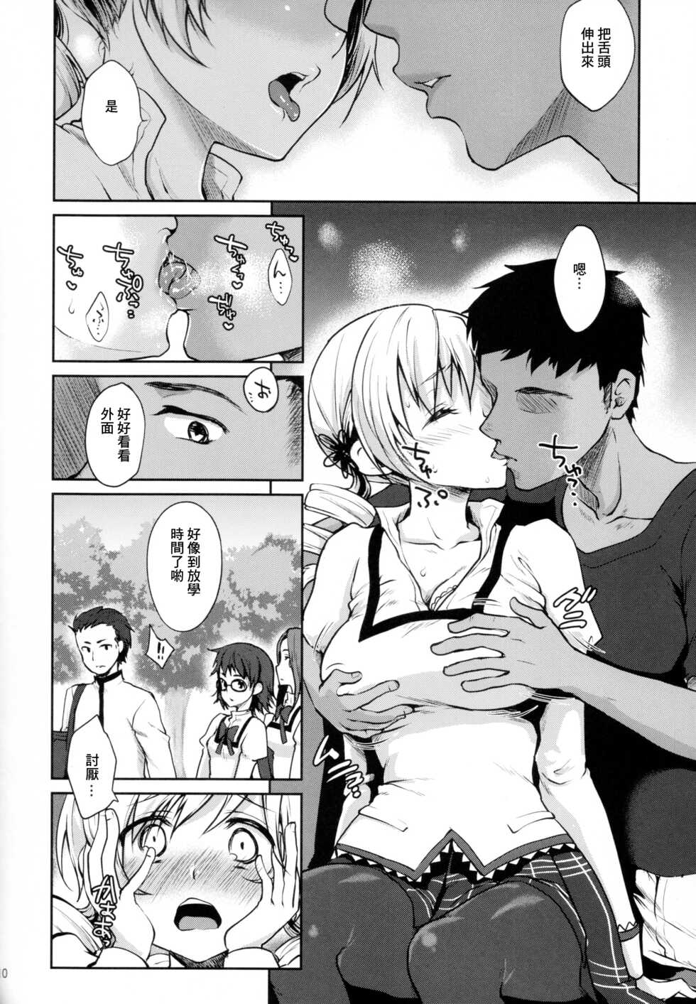 (C87) [Kaze no Gotoku! (Fubuki Poni, Fujutsushi)] Geneki Idol Tomoe Mami ga MM Gou de Iku! (Puella Magi Madoka Magica) [Chinese] - Page 10