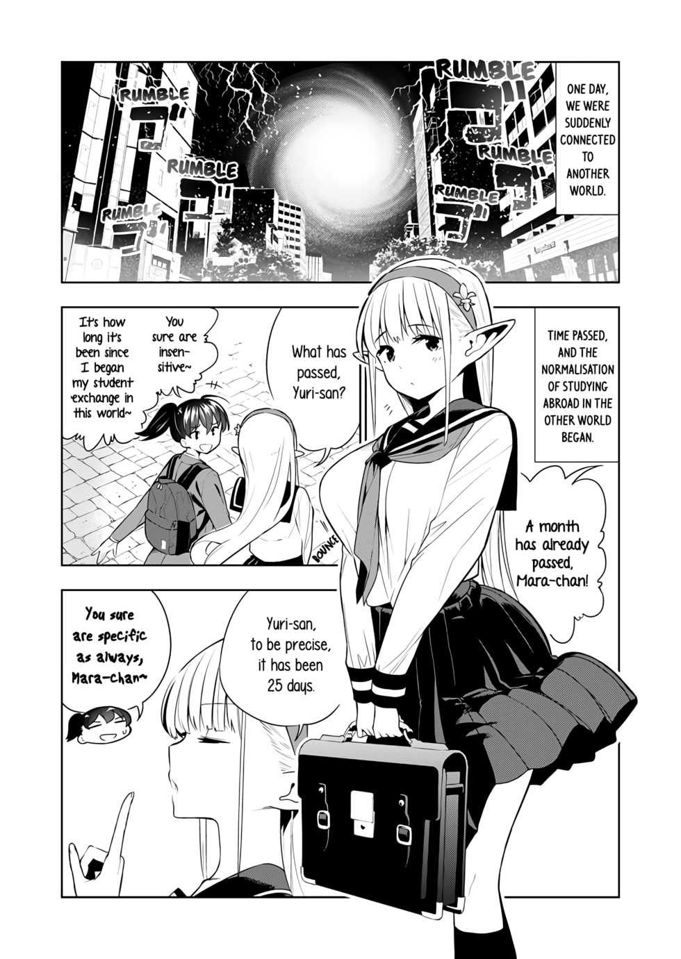[Kawakami Masaki] Futanari no Elf (English) - Page 1