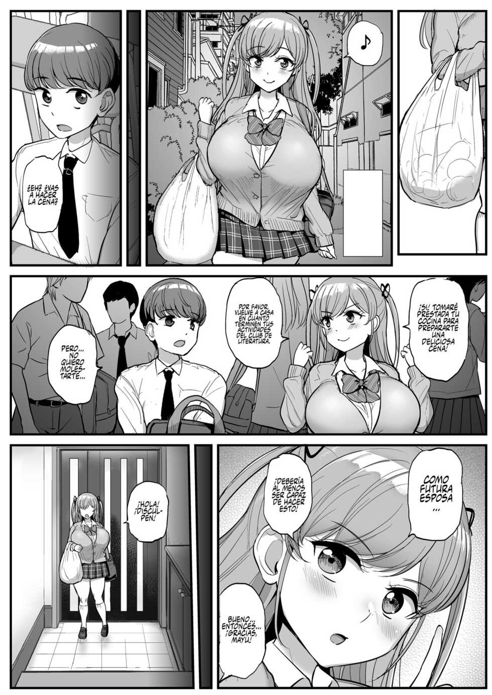 [Sanman Sanzen Koiking (Tyranu)] Minimum Kanojo wa Oyaji no Seidorei | Ella es la esclava sexual de su padre [Spanish] - Page 6