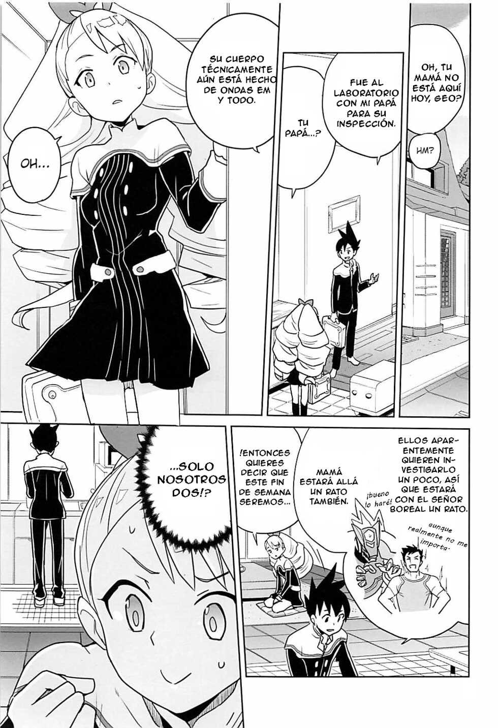 (SC2017 Summer) [Zenra Restaurant (Heriyama)] LUNA FOURTEEN (Mega Man Star Force) [Spanish] [Jhostin38654] - Page 2