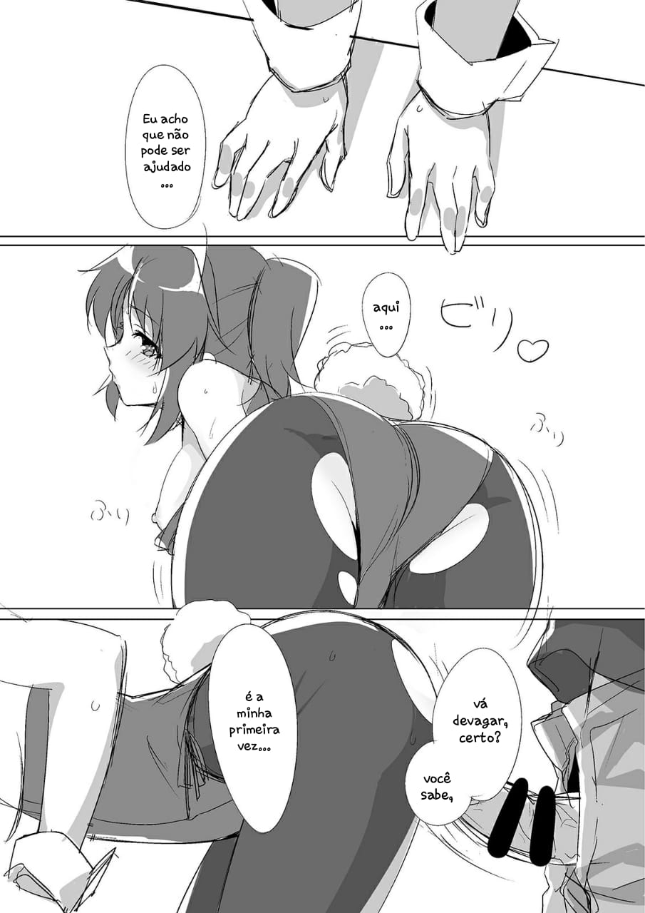 [Roppongi Shinjuu (Lewis)] Kobeni Bunny (Mikakunin de Shinkoukei) [Portuguese-BR] [Kuri_Scans] [Digital] - Page 9