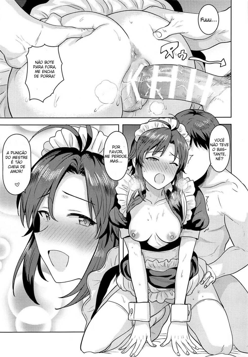 [PLANT (Tsurui)] Dochira o Onozomi desu ka? ~Maid Hen~ | Qual Você Deseja? – ~Edição Empregada~ (THE IDOLM@STER) [Portuguese-BR] [DiegoVPR] - Page 30