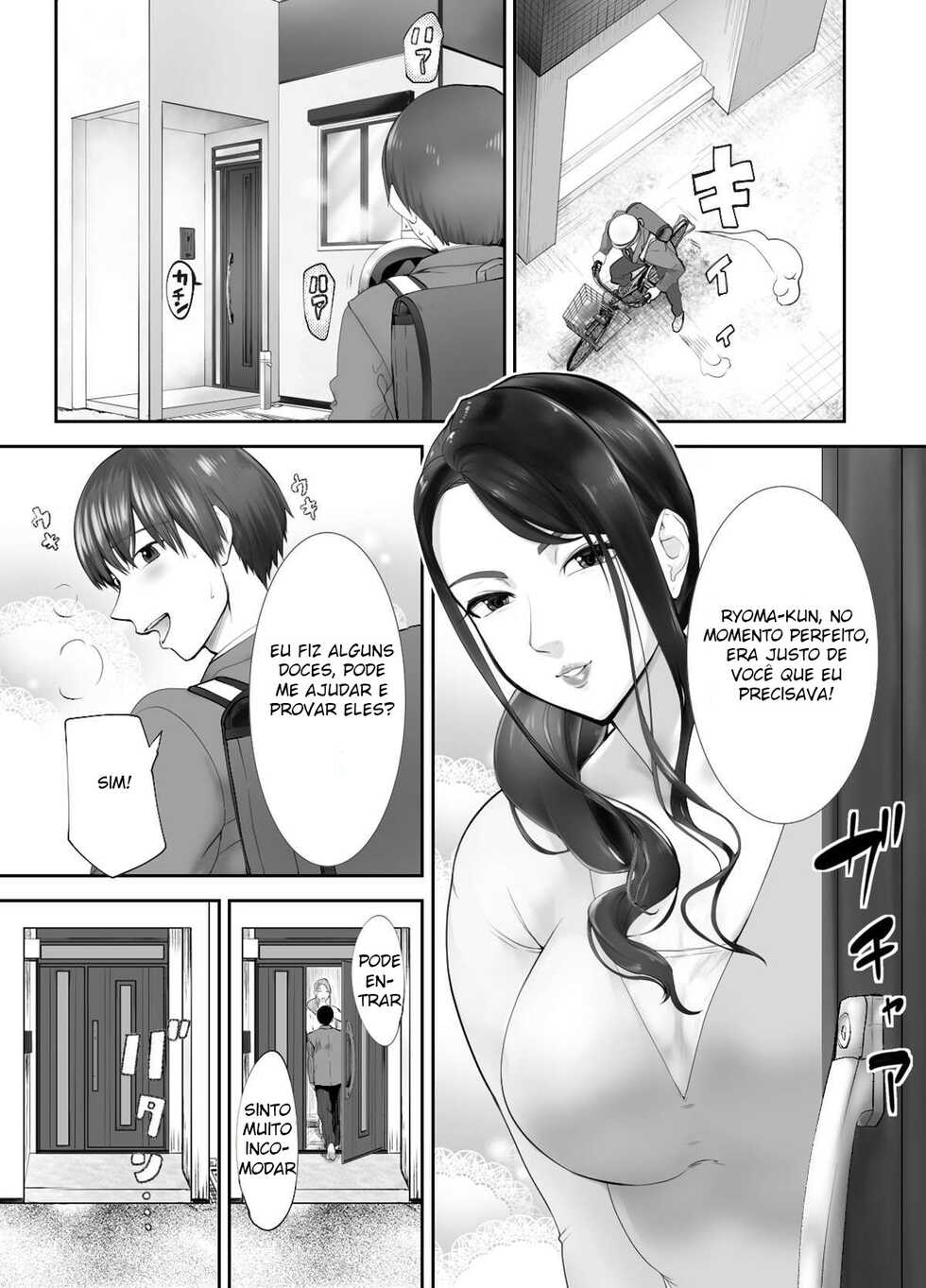 [Pink Sakuhin Okiba (Pink Taro)] Osananajimi ga Mama to Yatte Imasu. 3 | Meu Amigo de Infância Está Fazendo Sexo com Minha Mãe 3 [Portuguese-BR] [DiegoVPR] - Page 4