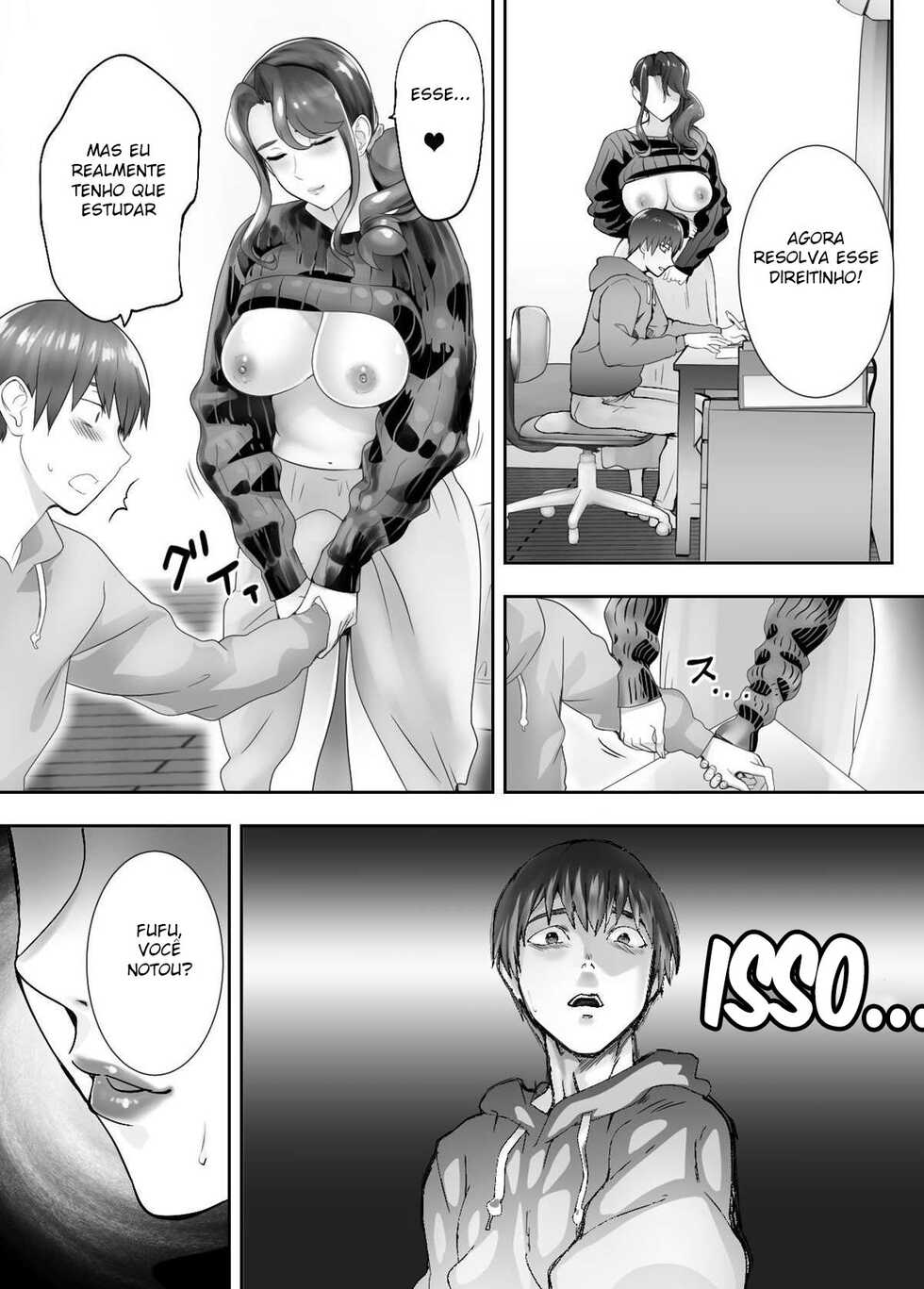 [Pink Sakuhin Okiba (Pink Taro)] Osananajimi ga Mama to Yatte Imasu. 4 | Meu Amigo de Infância Está Fazendo Sexo com Minha Mãe 4 [Portuguese-BR] [DiegoVPR] - Page 24