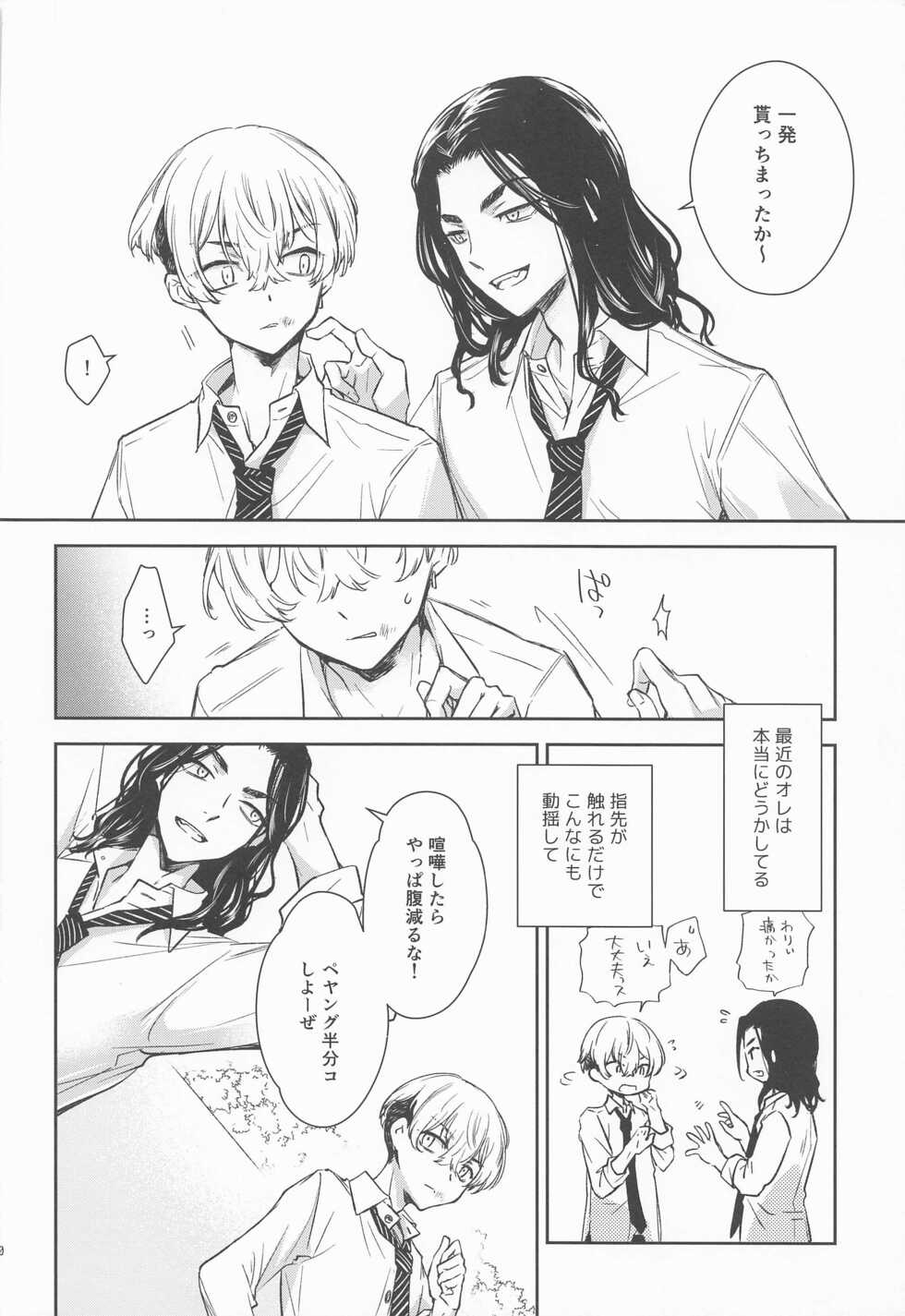 (SUPER COMIC CITY GYU!! 2021) [Hachimitsuron (Hachinomitsu)] Tokkuni Barete iru (Tokyo Revengers) - Page 8