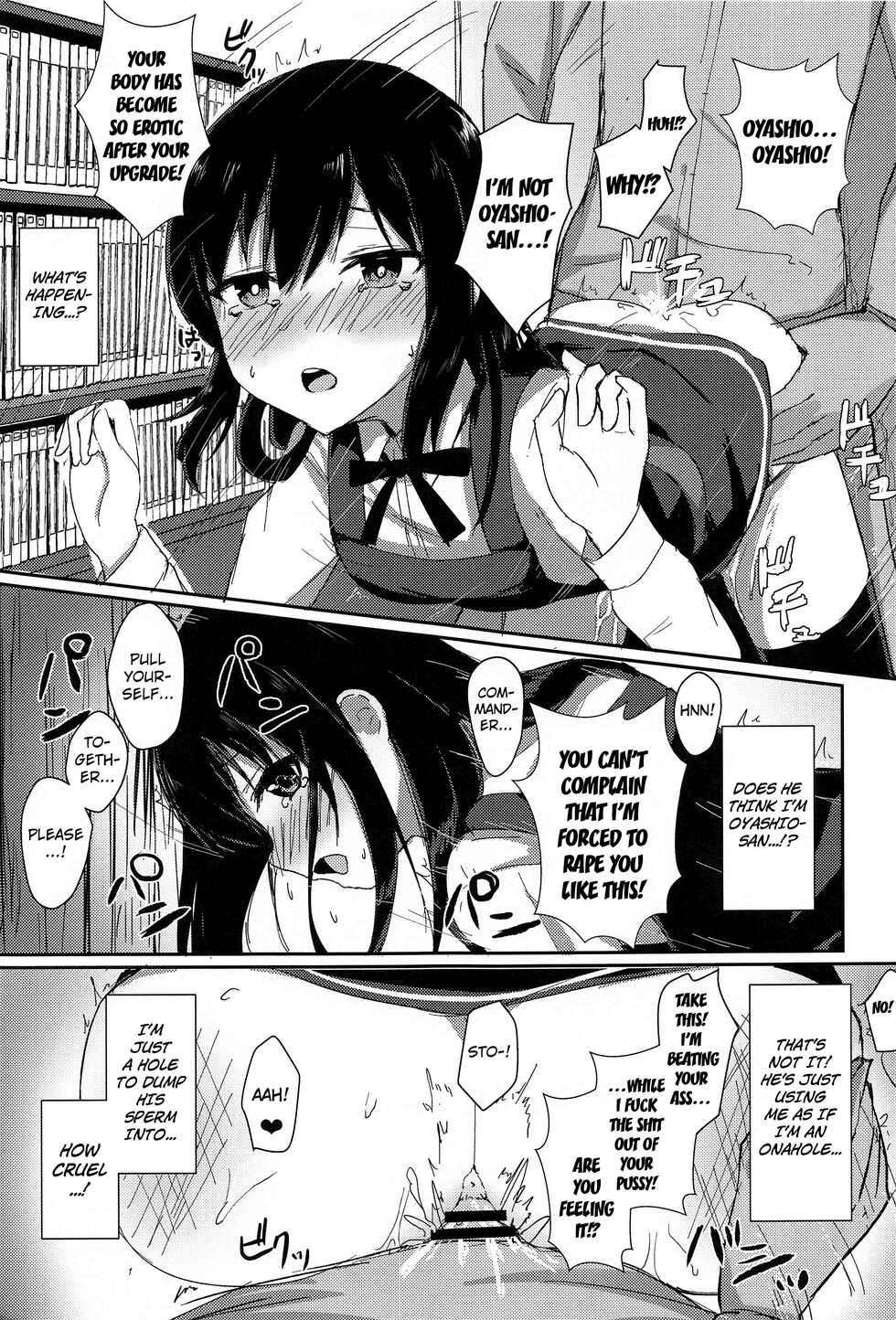 (C99) [Locomocodon (Locos)] Anoko no Kawari no Nama Onaho | Be a Raw Onahole in Her Stead (Kantai Collection -KanColle-) [English] [Kuraudo] - Page 7