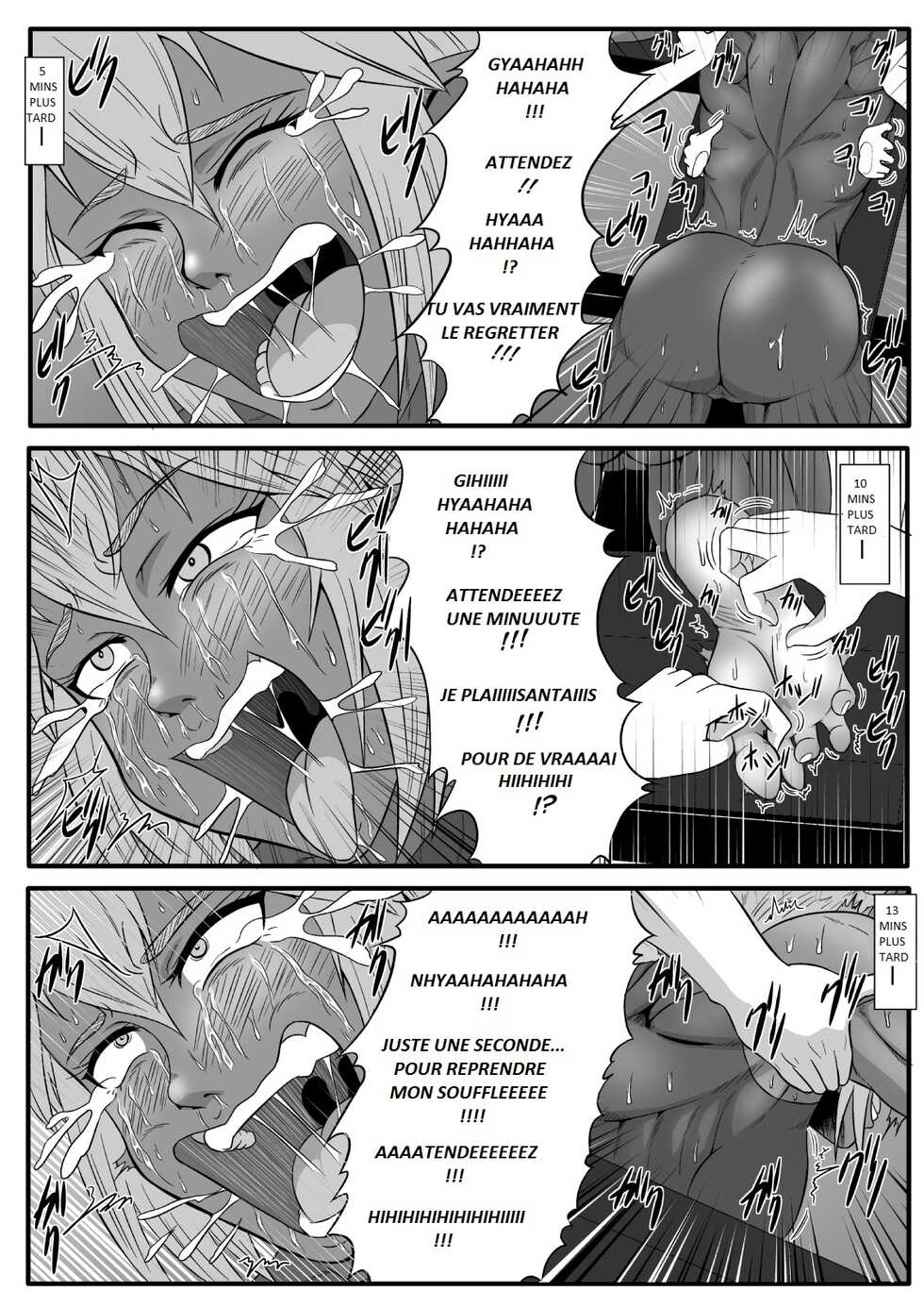 [Tick (Tickzou)] Kusuguri Goumon Taikyuu Hon ~Dark Elf Sokkin Hen~ | Tickling Torture Endurance Book ~Dark Elf Entourage~ [French] - Page 22