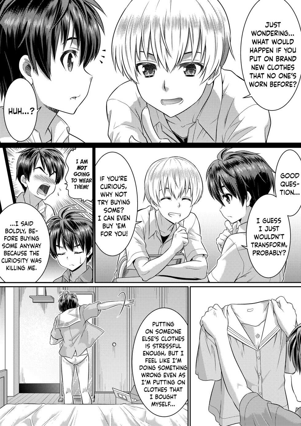 [TSF Mousou Chikusekijo (Kaneko Naoya)] Metamor ★ Coordinate 2 ~Ane no Yuujin Hen Nyotaika Hen~ | Metamorphic ★ Dress-Up 2 ~Sister’s Friend Arc & Genderswap Arc~ [English] - Page 19