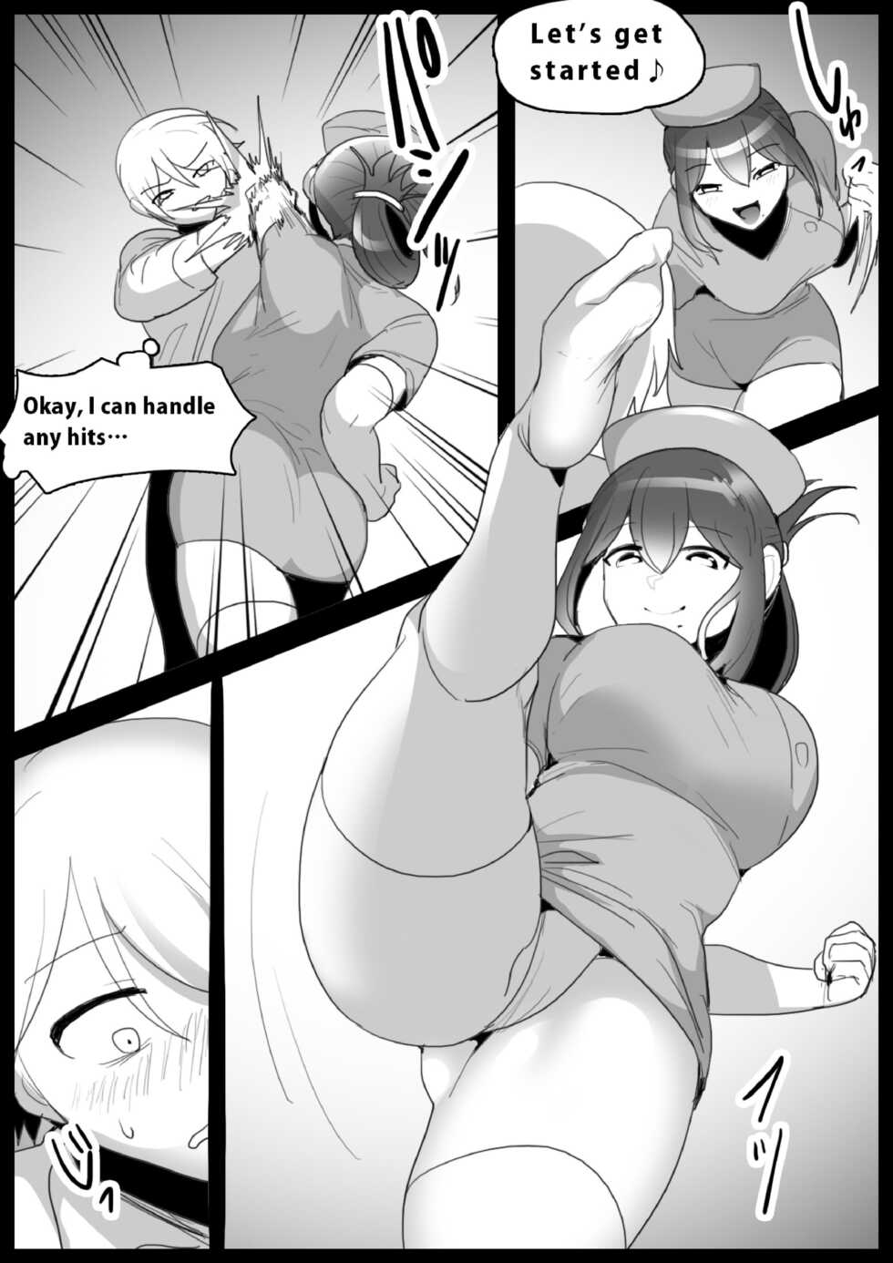 [The Nation of Head Scissors (Toppogi)] Girls Beat! vs Kyoko [English] - Page 3