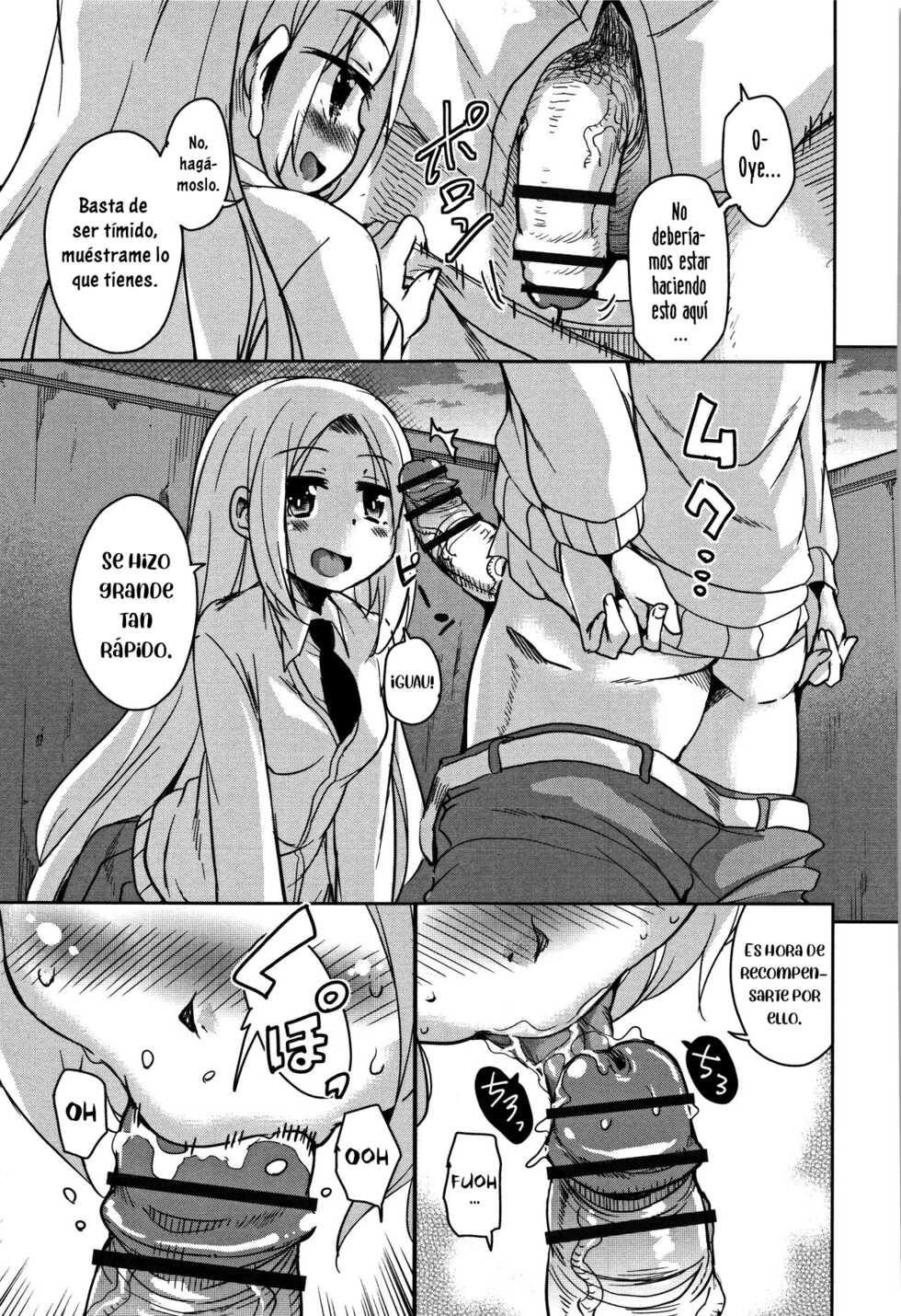 [Narusawa Kei] Ongaeshi no Tsuruoka-kun TS Skada Hen + Tsuruoka Hen + Yurimoto Hen | Tsuruoka-kun's TS Repayment Capítulo De Sakada + Capítulo De Tsuruoka + Capítulo De Yurimoto (Koe.Mane) [Spanish] [NeoDark Fansub] - Page 29