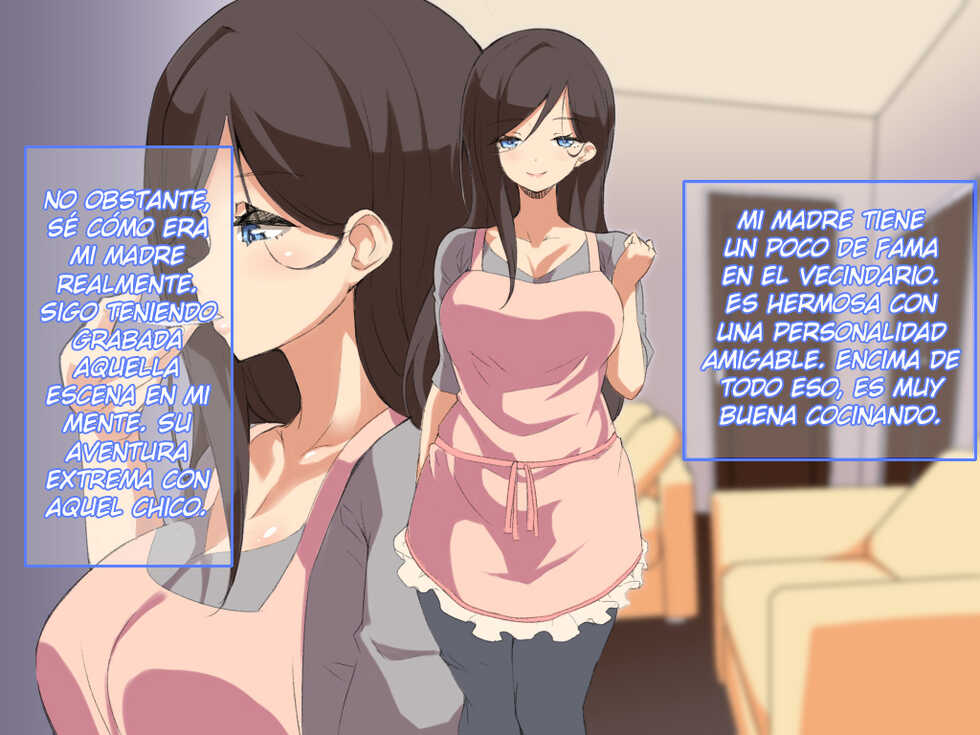 [Shiashiya] Mukashi Kazoku o Uragitta Haha wa Yappari Ima mo Dosukebe deshita| La madre que engaño a la familia hace tiempo sigue siendo una puta indecente incluso en la actualidad [Spanish] [Pildora Roja Traducciones] - Page 2
