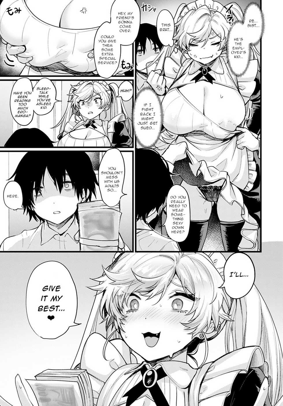 [Echigoya Takeru] Okane Daisuki! Nyotaika Baito (COMIC Anthurium 2022-01) [English] [Gentletemptl] [Digital] - Page 7