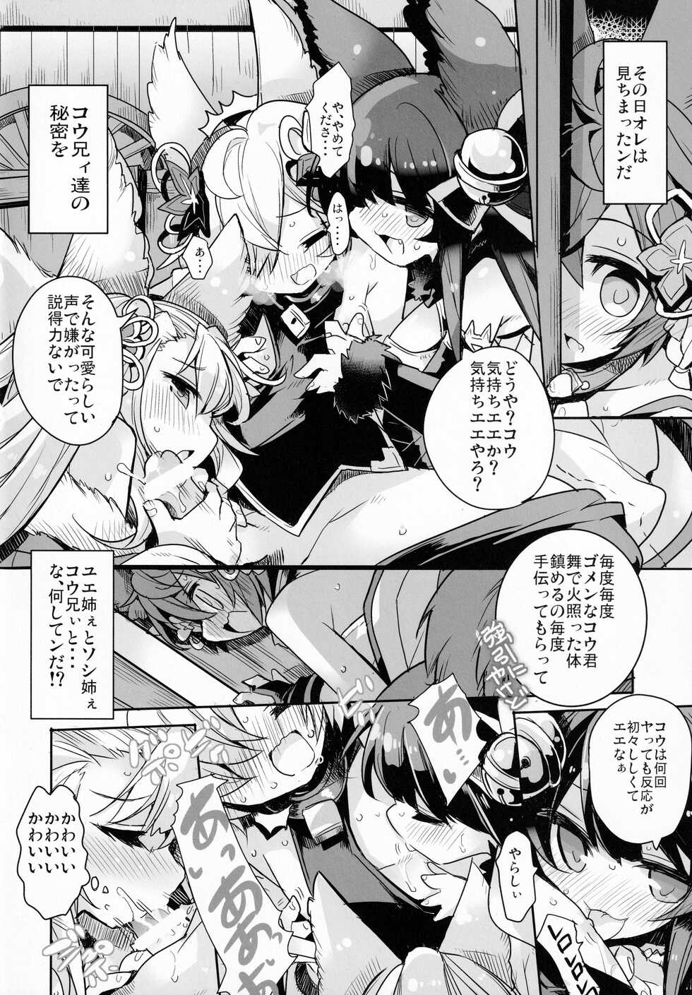 (C97) [Hegurimurayakuba (Yamatodanuki)] Naraku no Fall Down (Granblue Fantasy) - Page 15
