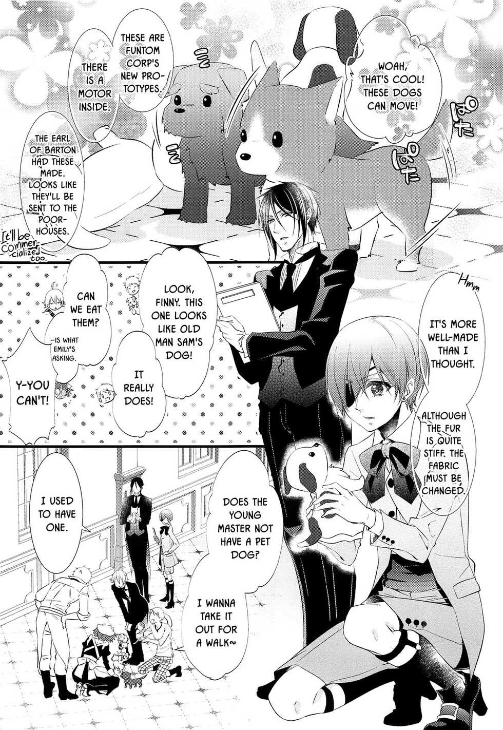 (C92) [Pink Kitten (Naokichi.)] Calling (Black Butler) [English] [Komori Translations] - Page 5
