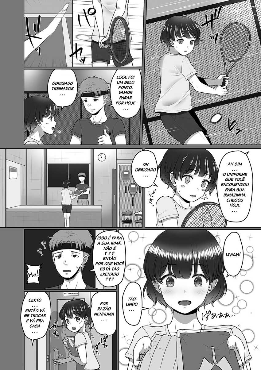 [Sagaraten] Akogare no Tennis Wear (Gekkan Web Otoko no Ko-llection! S Vol. 57 [Portuguese-BR] [LIANEF] [Digital] - Page 2