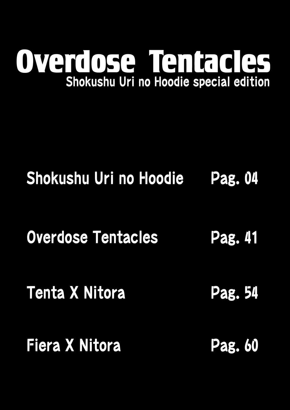 [Suzupony (Suzunomoku)] Overdose Tentacles Shokushu Uri no Hoodie Tokubetsuban [Spanish] [Lolbooru Scan] [Digital] - Page 2