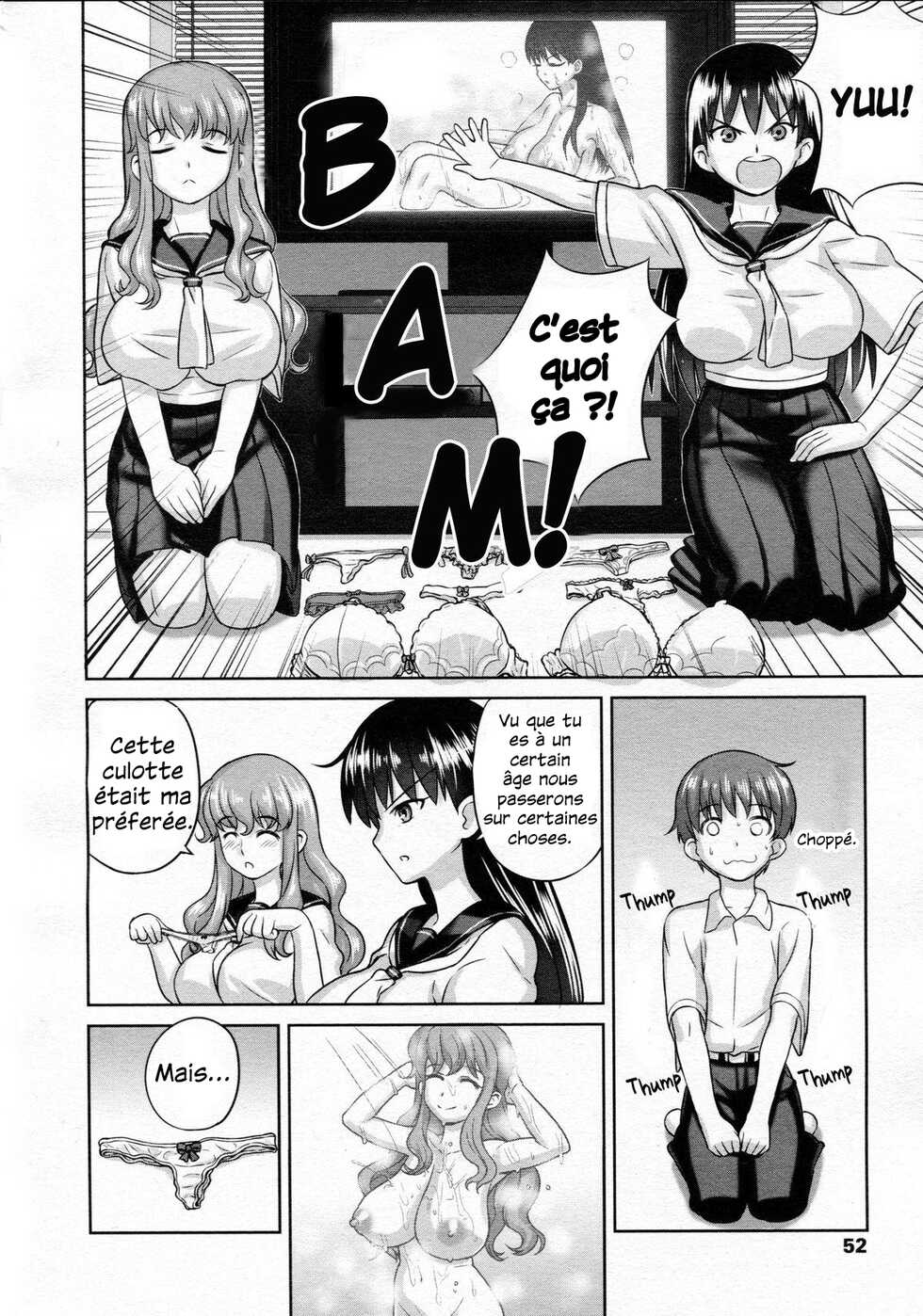 [774] Oneechan to Issyo | Avec mes soeurs (Girls forM Vol. 05) [French] [Julian378] - Page 4