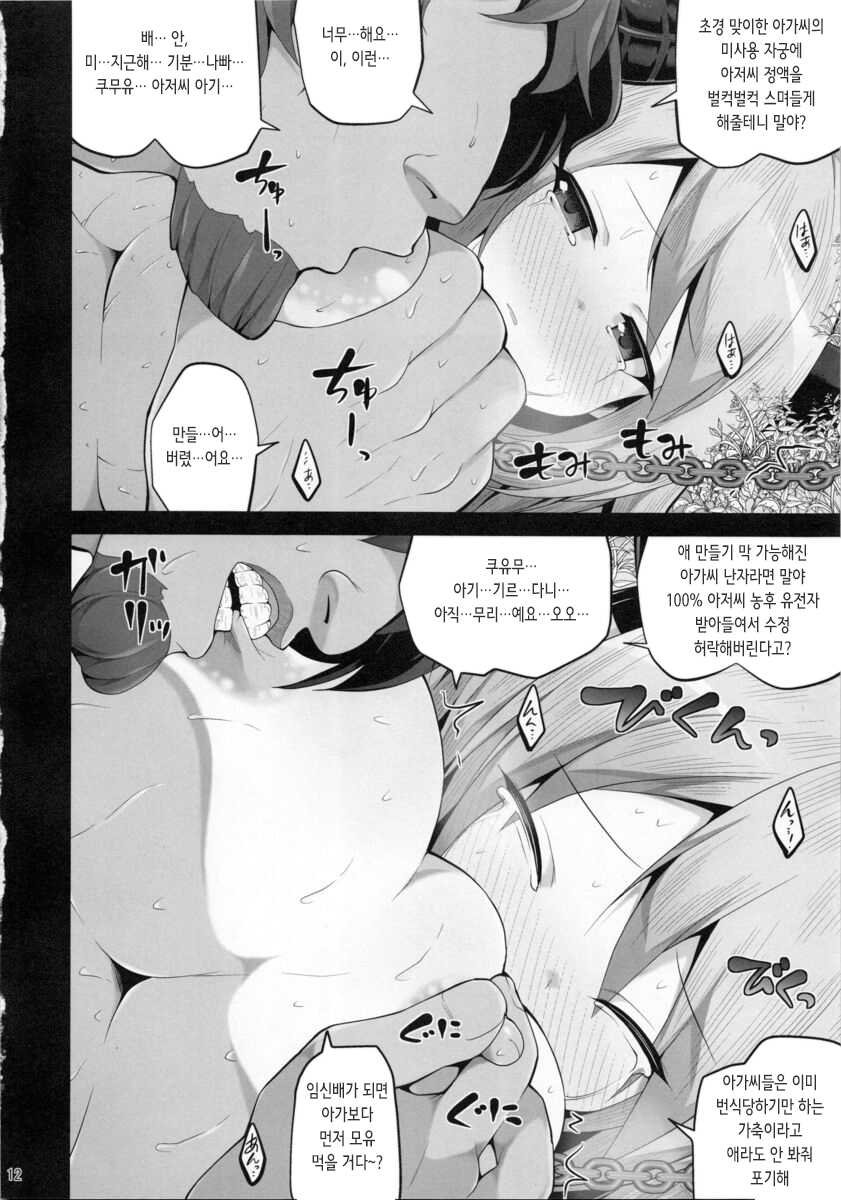 (C88) [Danikuya-san (Shiroie Mika)] Mesudraph no Bokujou | 암컷드라프 목장 (Granblue Fantasy) [Korean] - Page 12
