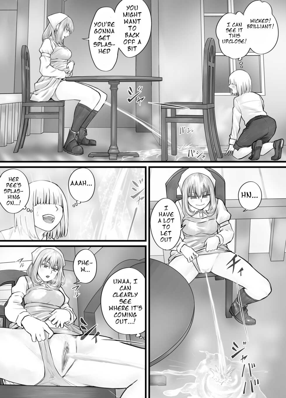 [DODOMESU3SEI] お姉さんにおしっこを見せてもらえる漫画 ch.1-5 (English Version）(Pixiv Fanbox) - Page 33